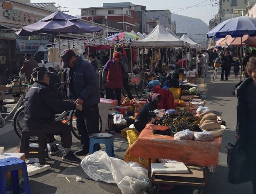 상주 중앙시장 상주 장날 먹거리