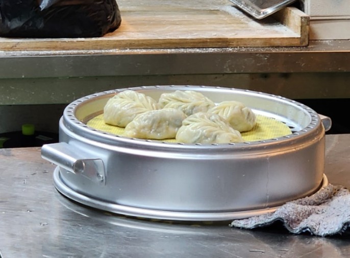 경북 상주 맛집 상주중앙시장 윤만두! 고기군만두 김치찐만두